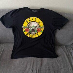 Guns n Roses Black Logo T-Shirt